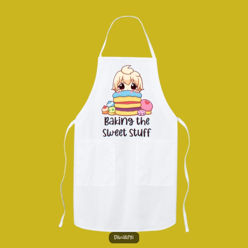 Funny Surprised Sweets Apron - Chef's Surprise for Sweet Makers