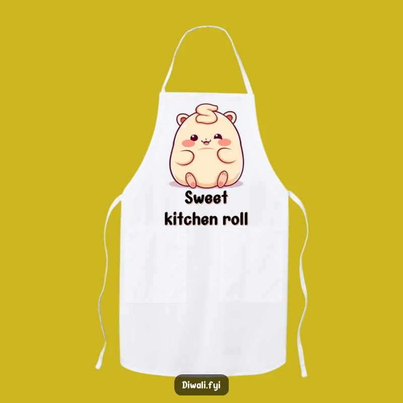 Funny Ladoo Rolling Apron - Sweet Kitchen Fun, Perfect Gift