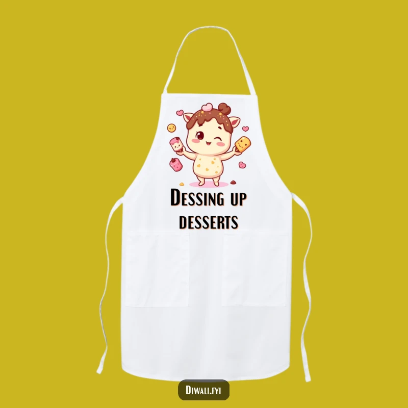 Funny Mithai Juggling Apron: Cook with Sweetest Joy