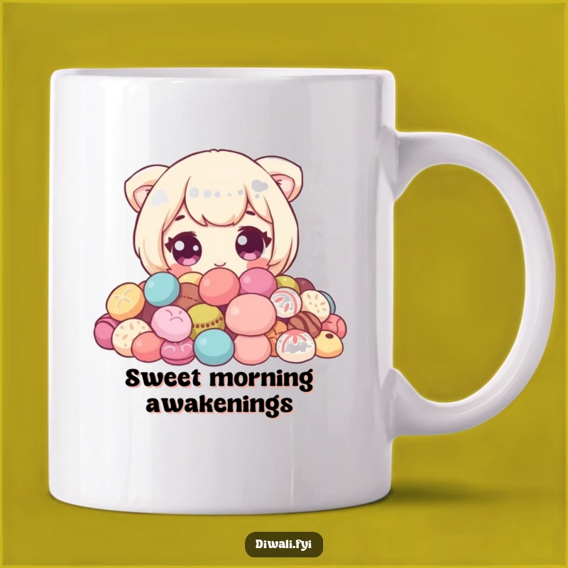 Funny Sweet Peeker Mug: Cute Character, Perfect Guilty Pleasure Gift