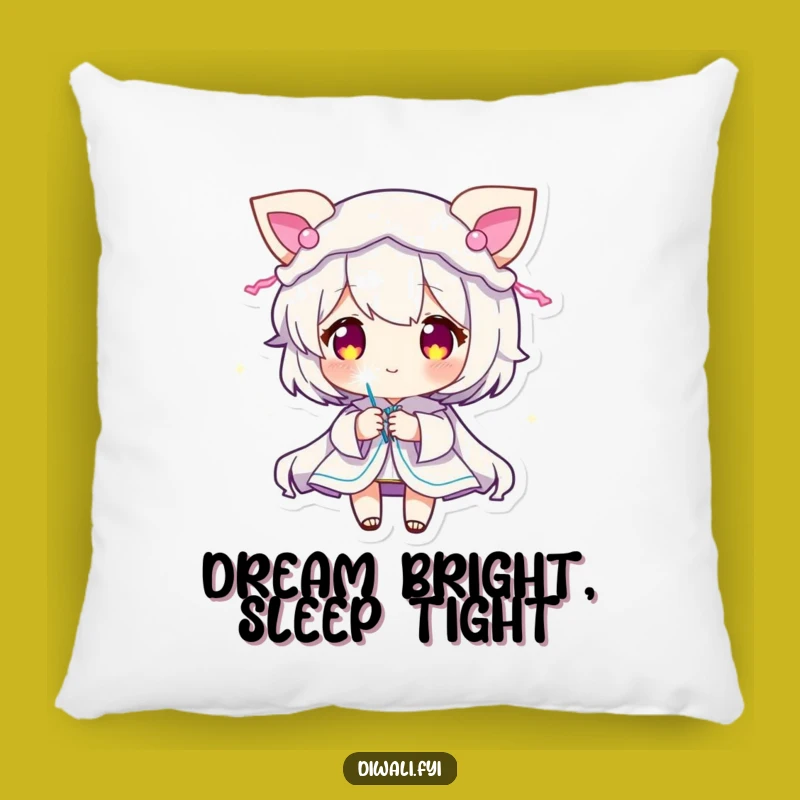 Funny Sparkler Character Pillow: Cozy Glow, Perfect Festive Gift