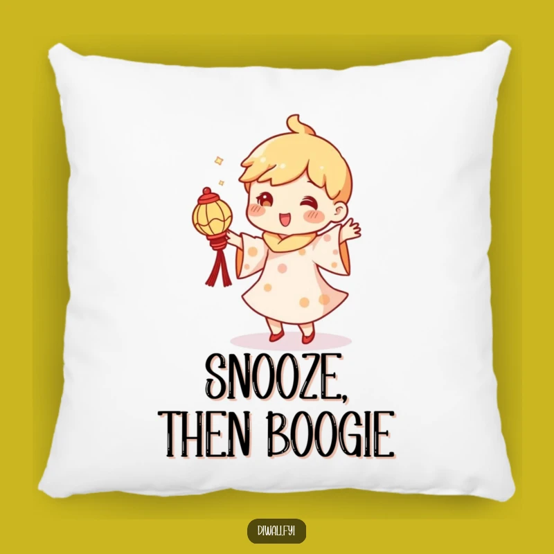 Funny Diya Dance Pillow - Cozy Character Decor, Perfect Humorous Gift!