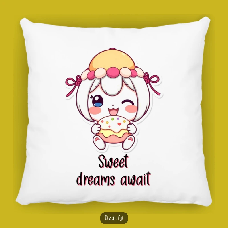 Funny Festive Sweet Pillow: Cozy Character Comfort Gift
