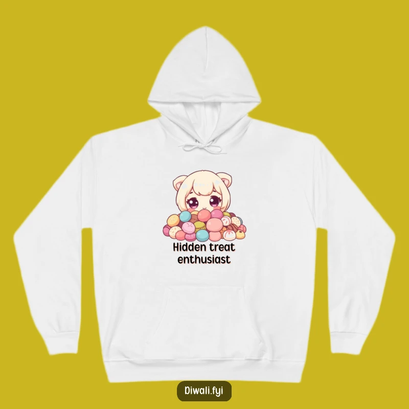 Funny Sweet Peeker Hoodie: Cozy Cravings, Perfect Treat Gift