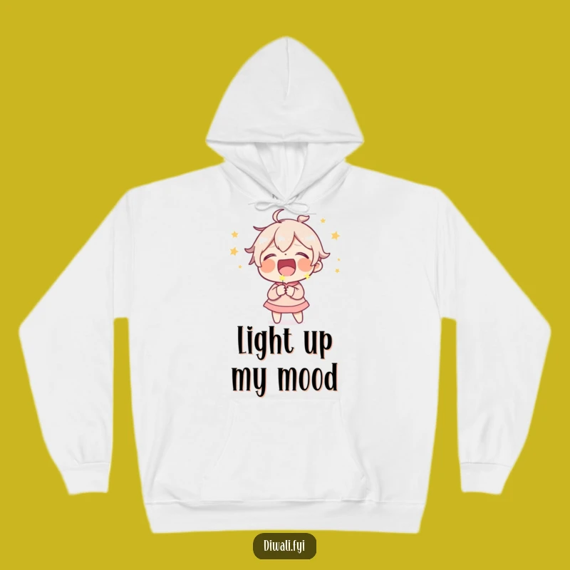 Funny Sparkler Laughter Hoodie: Cozy Character Comfort, Perfect Funny Gift