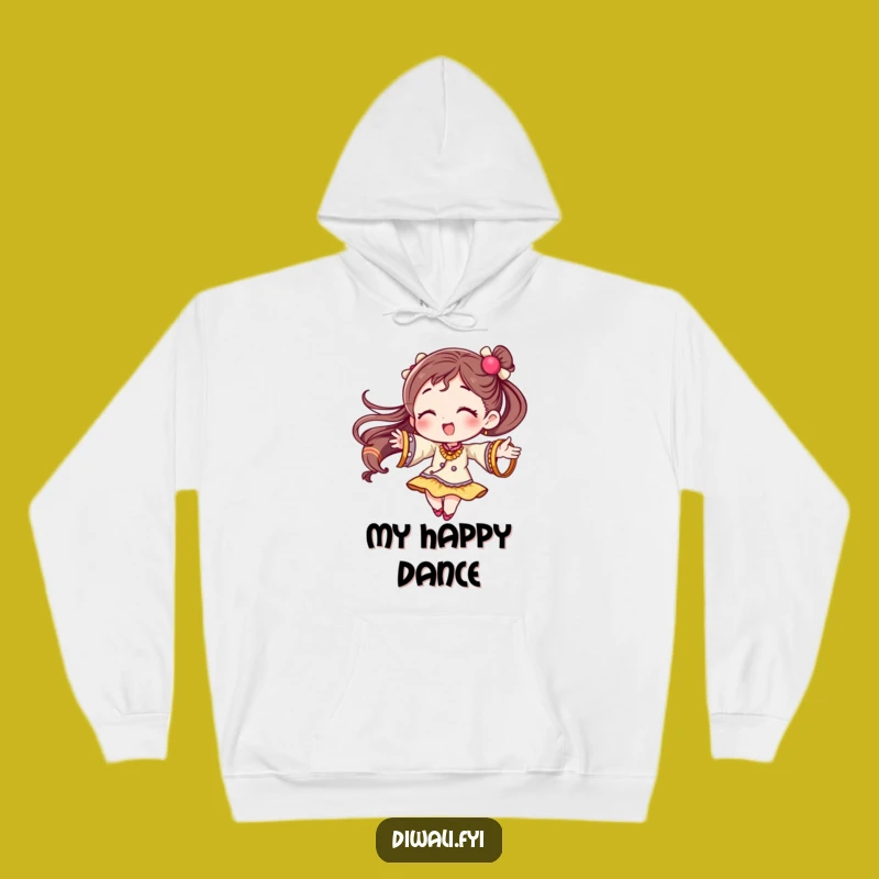 Funny Festive Bangles Hoodie: Cozy Twirling Character, Ultimate Humorous Gift