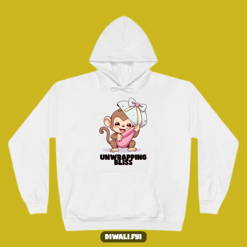 Funny Monkey Giant Sweet Hoodie - Cozy Joy for Sweet Treat Fans