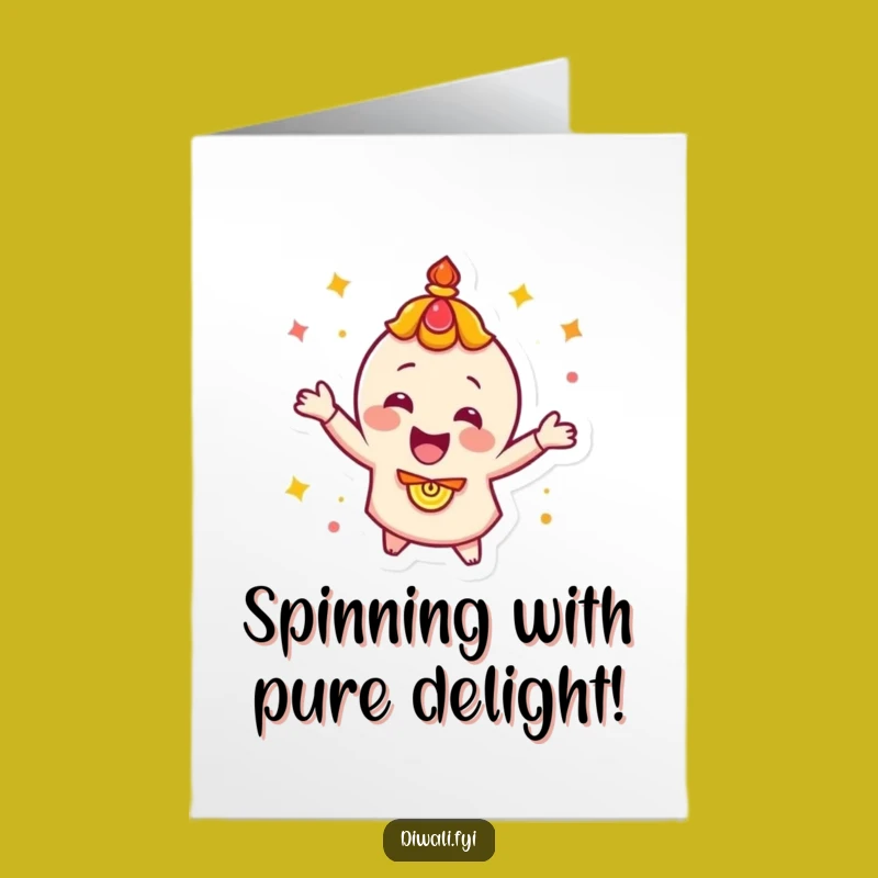 Free Printable Congrats Card: Diya Spin for a Festive DIY Celebration