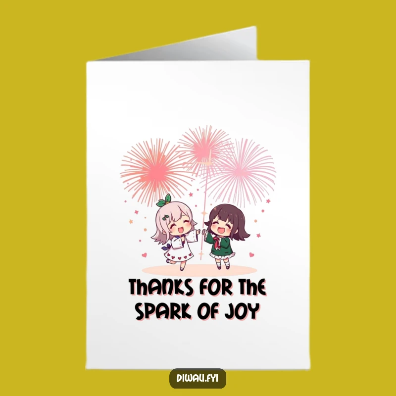 Funny Free Printable Thank You Card: Character Fireworks Friend Downloadable Gift