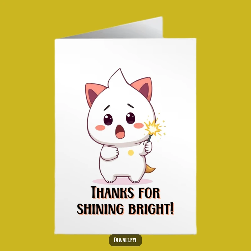 Funny Free Printable Thank You Card: Sparkler Surprise, Downloadable Gift