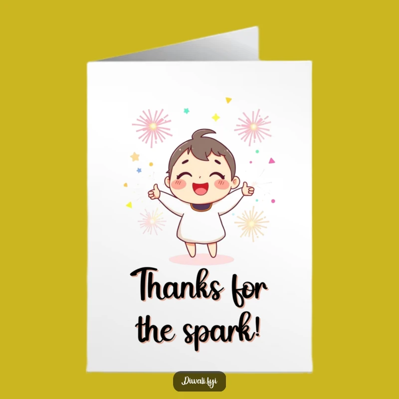 Free Printable Thank You Card: Sparkler Juggler, A Glowing Thanks Downloadable Gift