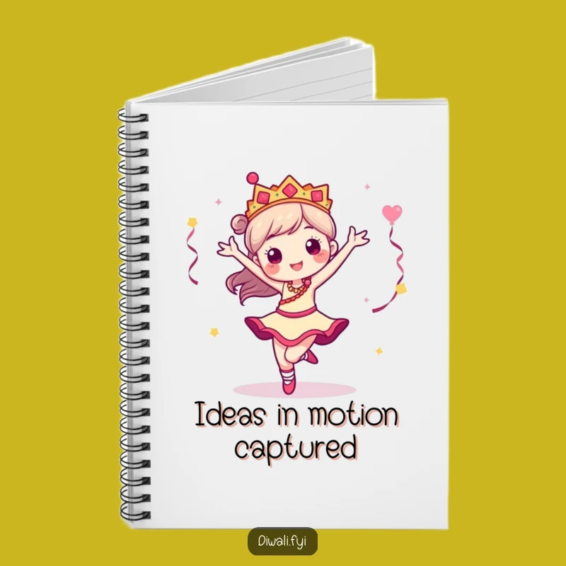 Funny Dancer Pirouette Notebook: Capture Your Thoughts with Graceful Style