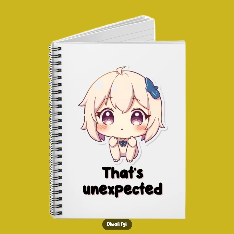 Funny Surprised Character Notebook: Capture Shocking Ideas