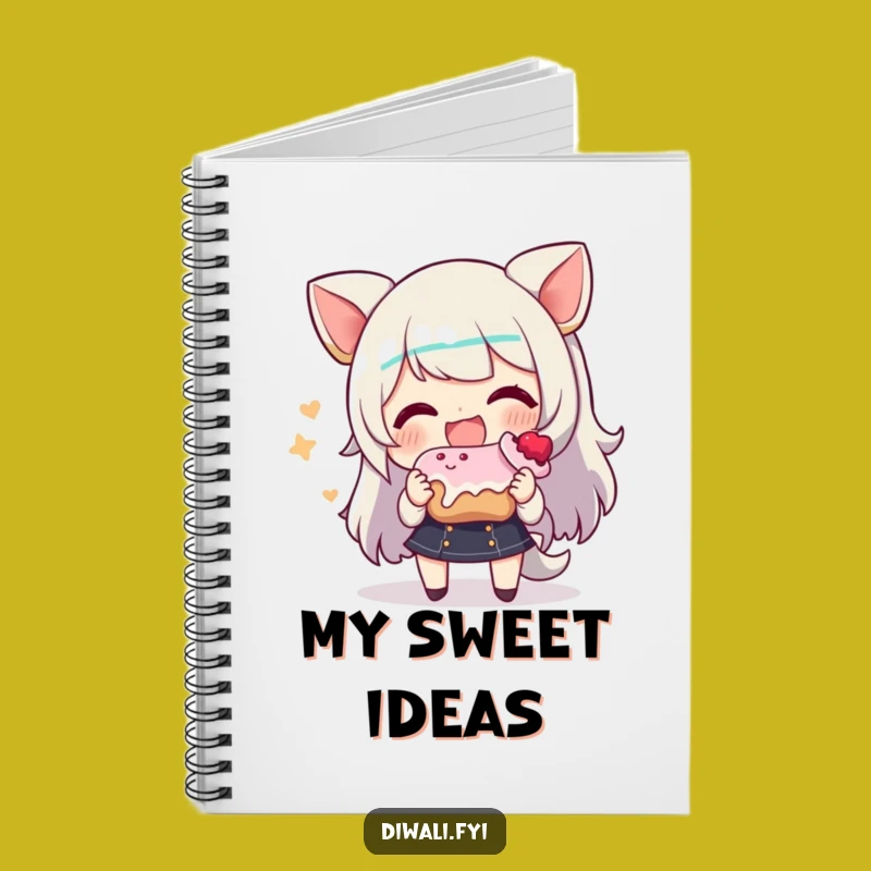 Funny Sweet Treat Sharing Notebook: Jot Down Sweet Ideas, Great Funny Gift