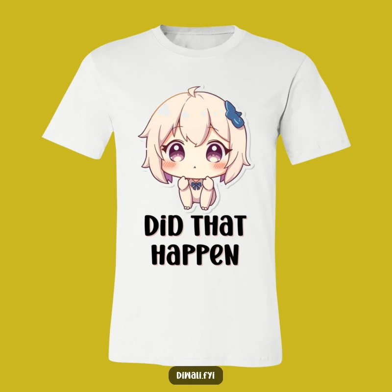 Funny Surprised Character T-Shirt: Show Your Shock With This Funny Gift