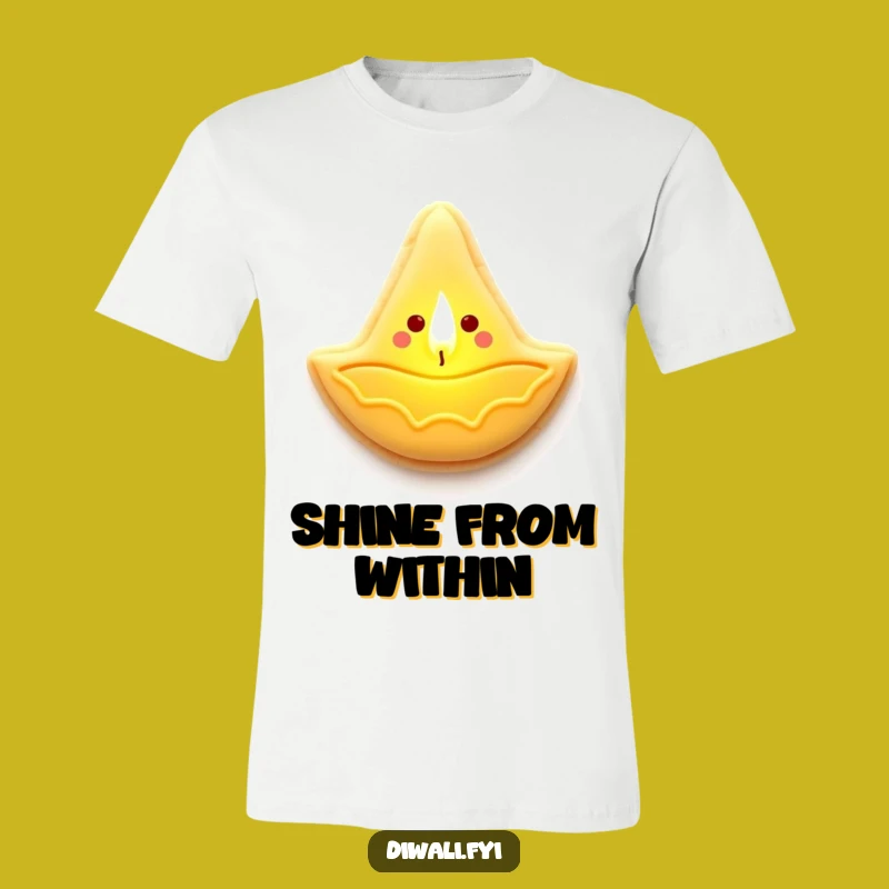 Funny Diya Cookie Lamp T-Shirt - Cozy Character Tee, Ideal Gift