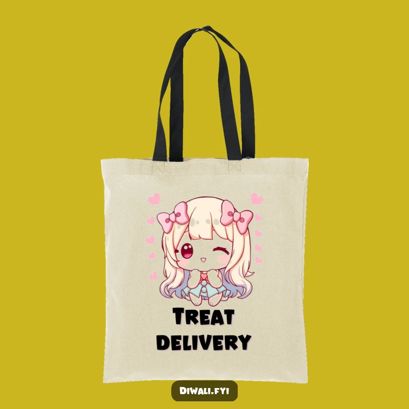 Funny Sweet Offering Tote Bag: Carry Treats With This Funny Gift